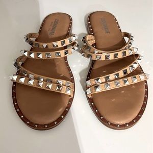 Cushionaire Studded Sandal
